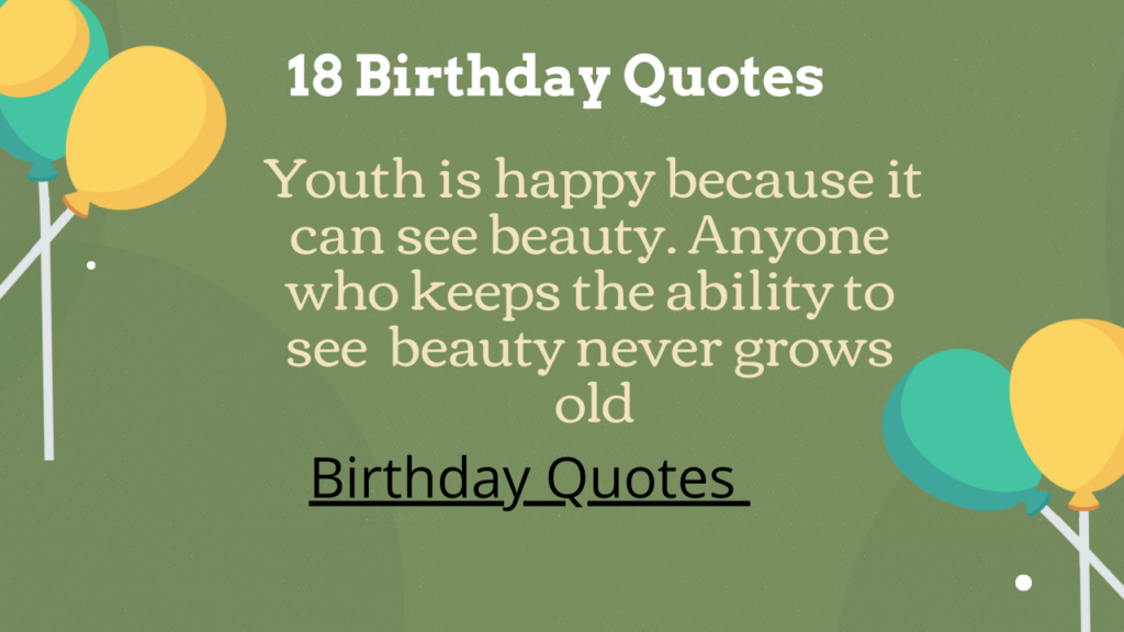 An image of Birthday Quotes
