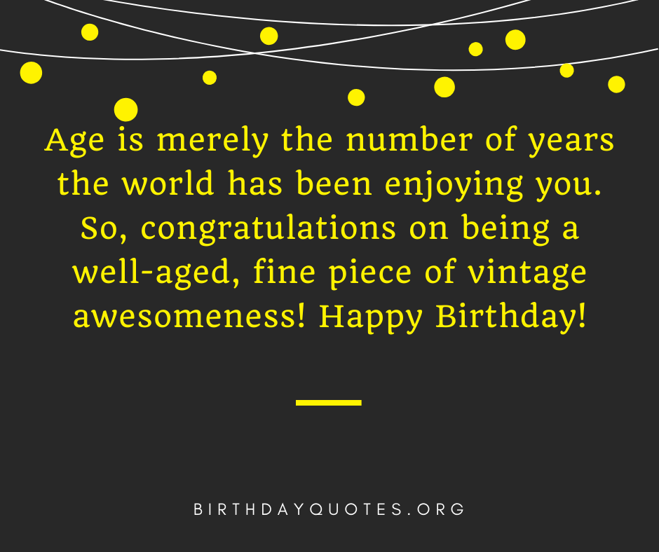 An image of Golden Birthday Quotes