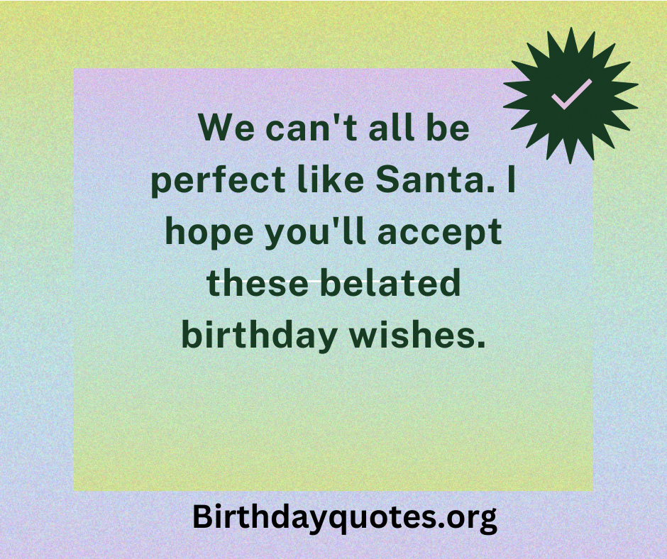 An image of Christmas Birthday Quotes